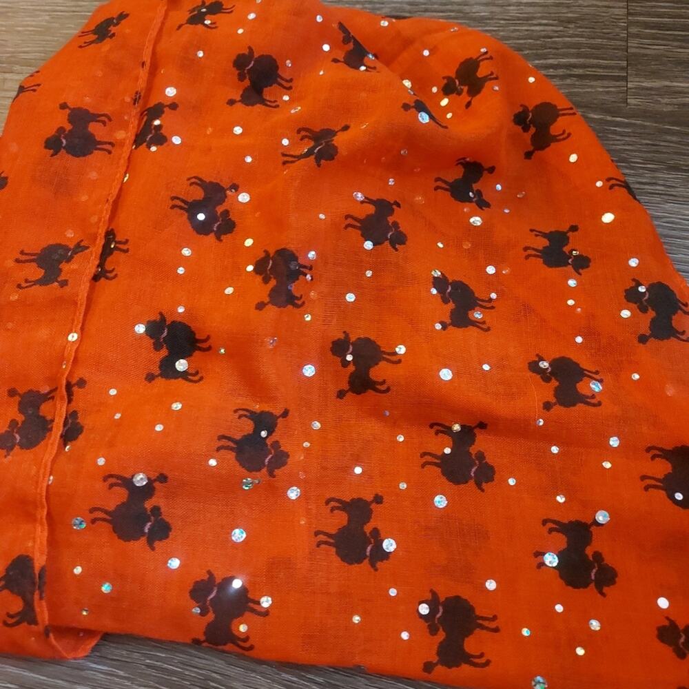 The Children's Place Poodle Print Infinity Scarf NEW Animal Print Kidccore Twee